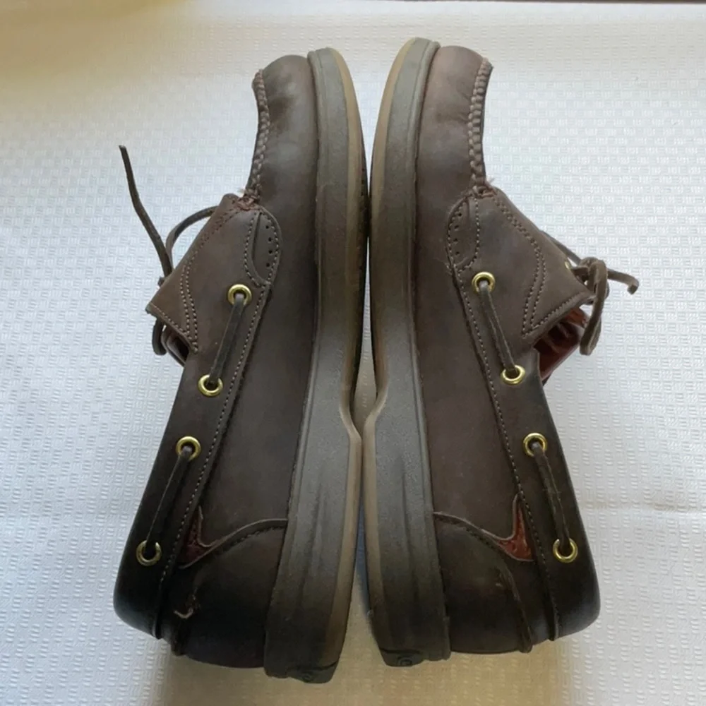 Dexter USA Size 10.5 M Men's Dark Brown Boat Shoes